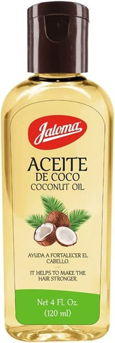 Jaloma Aceite De Coco 120 Ml, Pack Of 1