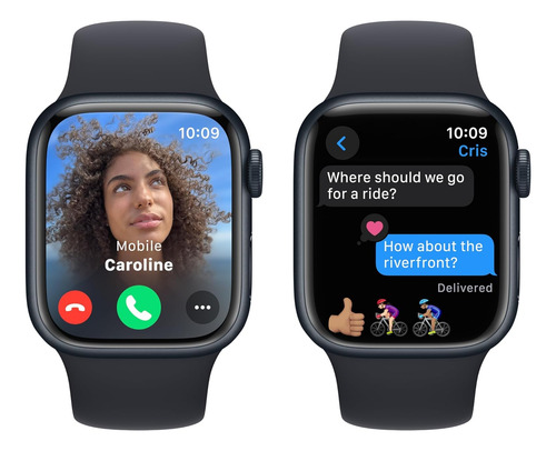 Apple Watch Series 10 (gps + Cellular, 46mm) - Caja Aluminio Negro Deportiva Negro Negro (Reacondicionado)