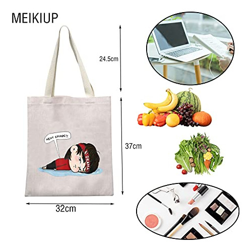 Meikiup K-drama Mamá Cosmética Bolsa K-pop 7v2my