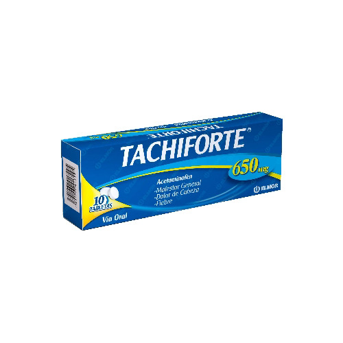 Tachiforte 650mg 10tabletas