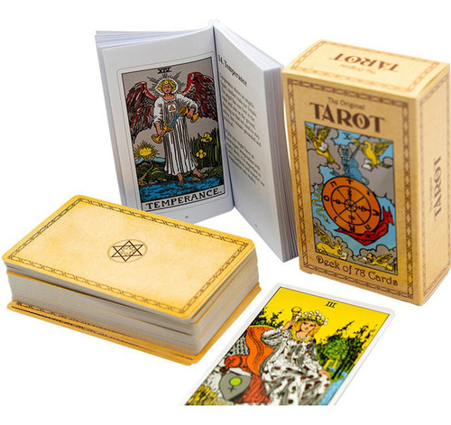 W Baraja Original De Tarot De Waite De 78 Cartas Con