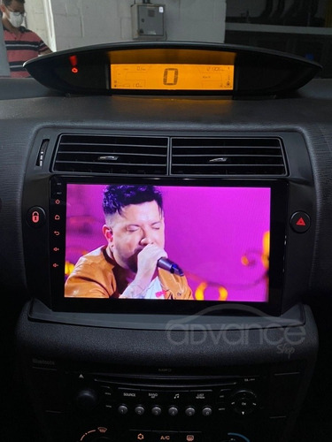 Central Multimidia 9' Citroen C4 C4 Pallas Android + Carplay