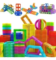 Comprar 184 Piezas De Bloques De Construcción Magnéticos Juguetes