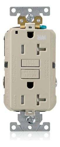 Leviton G5362-wti 20a-125v - Receptaculo De Autoprueba Gfci