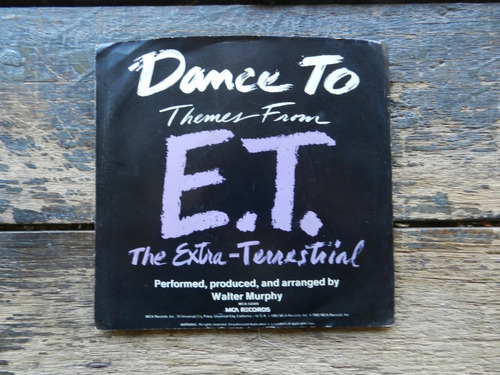 Walter Murphy  Dance To Themes From E.t.  Simple 7 Impecable