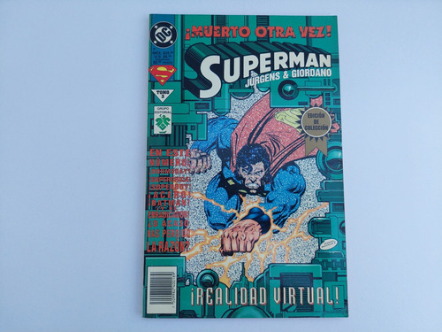 Superman Muerto Otro Vez - Realidad Virtual Tomo 3 - Comic