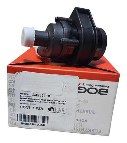 Bomba De Agua Auxiliar Vw Audi Seat Jetta A3 1k0965561j