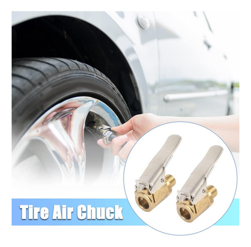 X Autohaux 2pcs Tire Chuck Con Adaptador De Clip Chuck Chuck