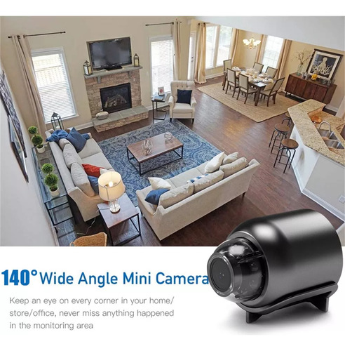 Para Mini Câmera De Segurança Portátil Full Hd X5 -