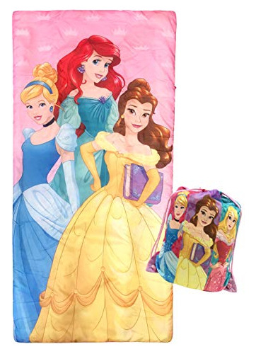 Disney Princess Trip Slumber Sack - Cozy & Warm Kids Li...