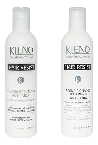 Shampoo + Acondicionador Hair Resist Con Aminoacidos X300 Ml