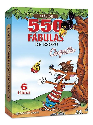 Fábulas De Esopo X6 Coquito Dgraf