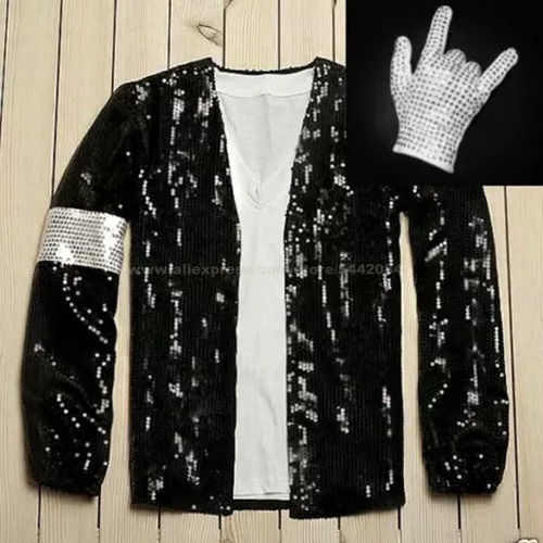 Chaqueta Y Guante Modernos Jean Billie Coat Jackson Michael