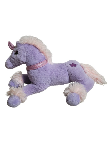 Peluche Unicornio. Color Violeta 