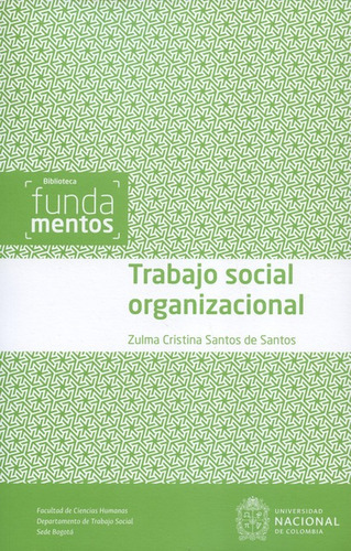 Libro Trabajo Social Organizacional