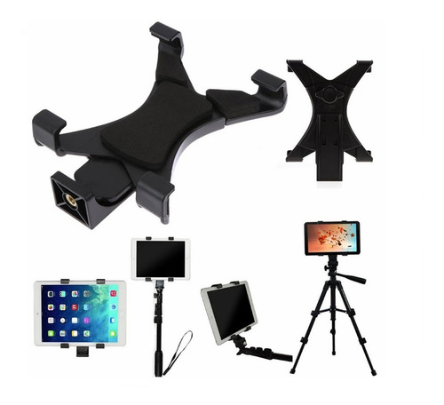 Imagen 10 de 10 de Soporte Combo Para Tripode Para Celular Y De Tableta