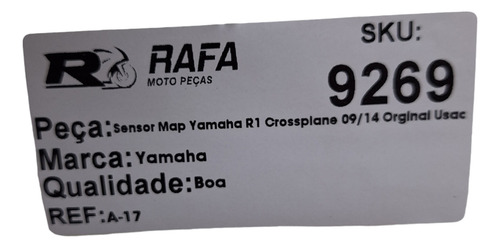 Sensor Map Yamaha R1 Crossplane 09/14 Orginal Usado (Usado)
