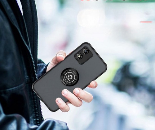 Funda Xiaomi Mi 11t Pro Uso Rudo Anticaidas Con Anillo Negro Mi 11t Pro