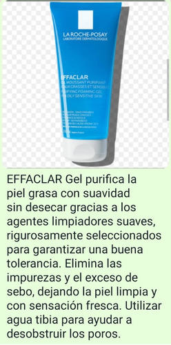 Effaclar Gel Purifica La Piel Grasa