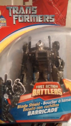 Transformers Barricade Battler 2007 Mustang Optimus G1 G2 (Usado)