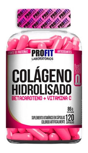 Colageno Hidrolizado 120 Capsulas + Vitamina C