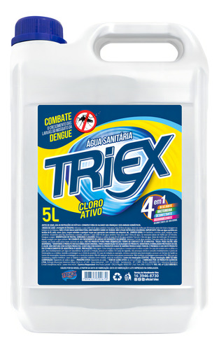 Água sanitária TriexÁgua Sanitária 5 Litros 5 L
