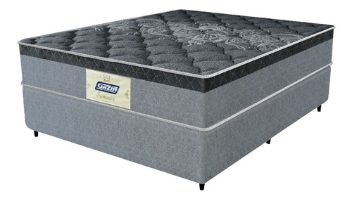 Imagen 1 de 8 de Sommier 2 Plazas Espuma Alta Densidad 150kg Altura 24cm