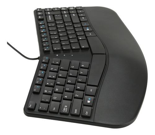 Teclado Ergonómico De 87 Teclas, Cómodo Con Cable, Arco Divi