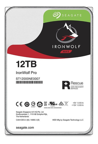 Seagate Ironwolf Pro 12tb St12000ne0007 Disco Duro Pc