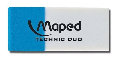 Imagen 1 de 4 de Goma Borrar Maped Technic Duo Para Lapiz Tinta Pack X 36u