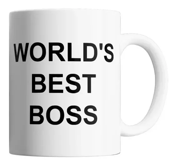 Taza The Office World's Best Boss Cerámica Importada