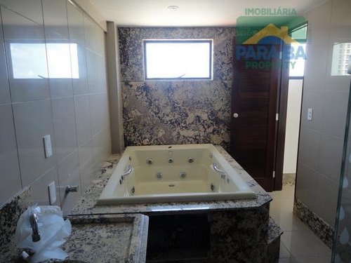 Imagem 5 de 15 de Cobertura Residencial À Venda, Bessa, João Pessoa. - Co0027
