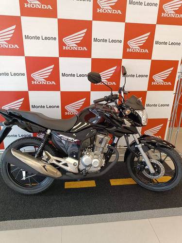 Moto Honda Cg 160 Fan Preta 2024 2024 0km Com Garantia