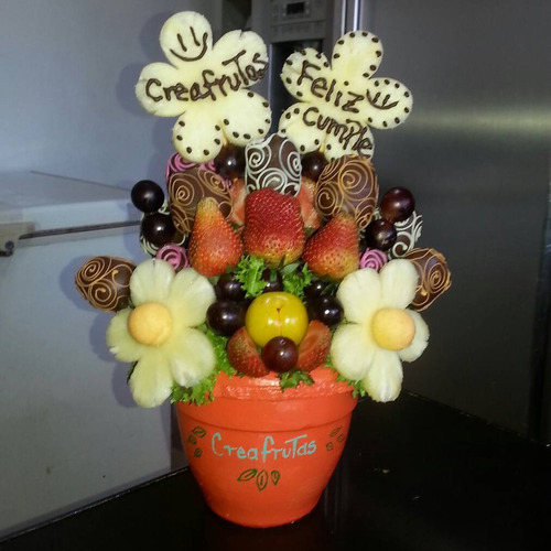 Imagen 1 de 5 de Arreglos Frutales, Florales, Con Globos, Chucherías