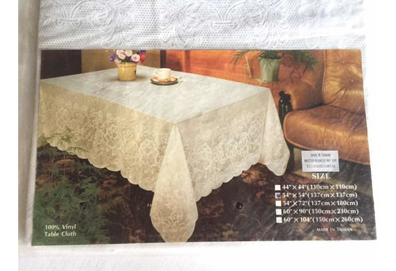 Toalha De Mesa 137cmx137cm Mercado Livre, What Size Tablecloth For 44 X 72 Table