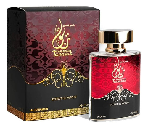 Perfume Unisex Al Haramain Tanasuk Extrait De Parfum 100ml Volumen De La Unidad 100 Ml