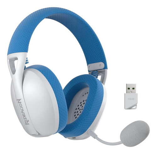 Auriculares para juegos Redragon Ire Pro H848b azules