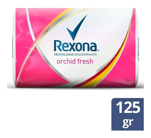 Jabon De Tocador Refrescante Rexona 125 G Orchid Fresh