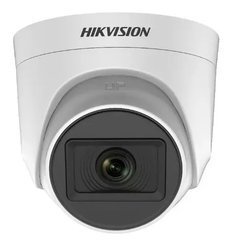 Cámara Seguridad Hikvision Turbo Hd Tvi 1080p 2mp Domo Metal Color Blanco