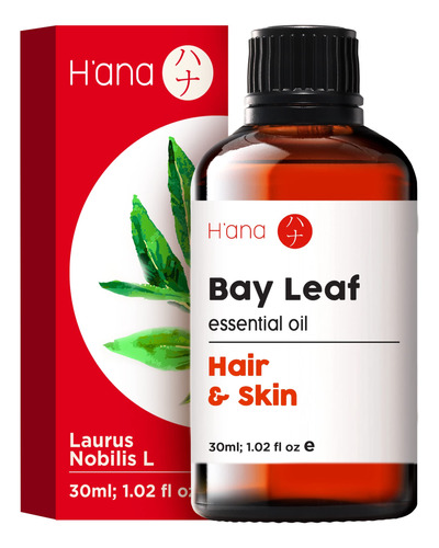 H'ana Aceite Esencial De Hoja De Laurel Para Difusor, Aceite