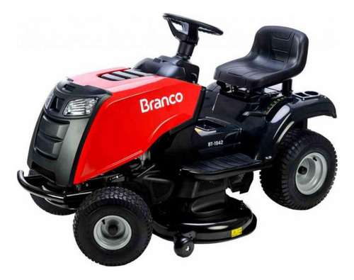 Trator Cortador Grama Gasolina 4t 540cc 19hp Bt1942 Branco