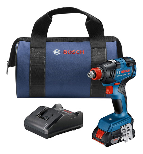 Bosch Gdx18v-1800b12-rt 18v Ec Kit De Destornilladores De Im