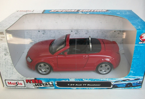 Audi Tt Roadster Maisto 1:24 Como Nuevo Limpio