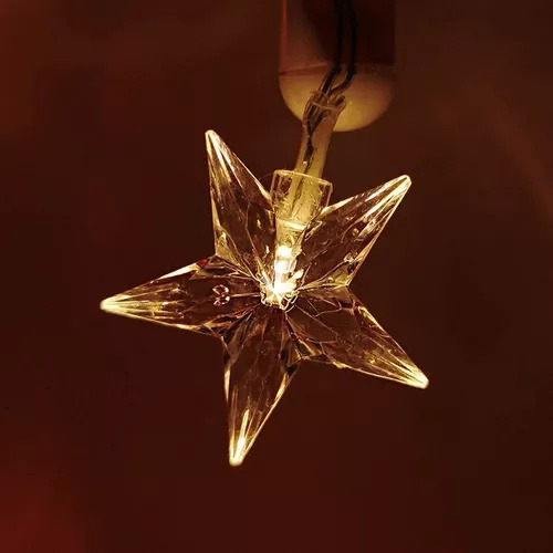 Juego De 8 Luces De Navidad Con Bastón De Caramelo Solar