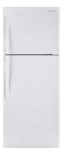 Refrigerador Daewoo DFR-44520GBMN blanco con grabado floral narcisus con freezer 446L 127V