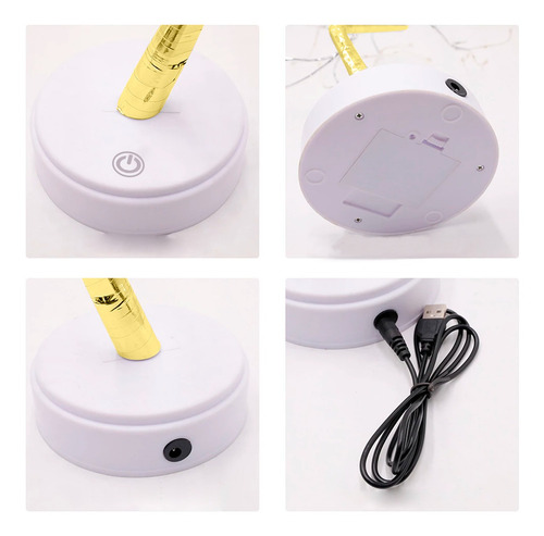 Imagem 4 de 7 de Linha Lumiere - Luminaria Arvore Marrocos 36leds Dc41