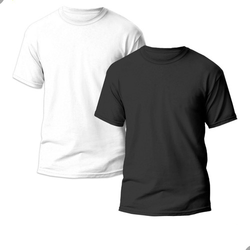 Kit 2 Camisetas Básica Masculina Tecido Dry Lisa Tradicional