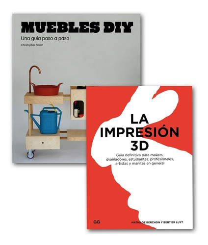 Muebles Diy + La Impresión 3d. (promoción Paq. 2 Libros)