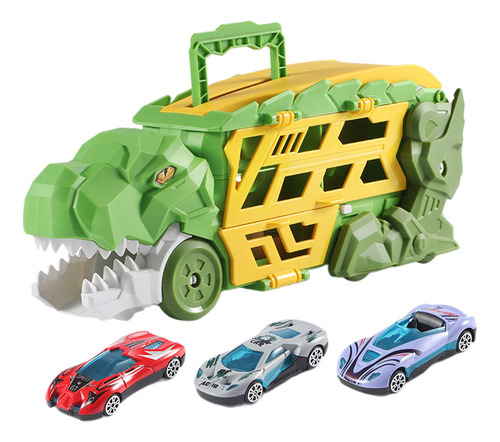 Dinosaurio Transporter Camión Dinosaurio Vehículos Playset