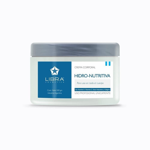 Crema Corporal Hidro-nutritiva Acido Hialuronico 1kg Libra